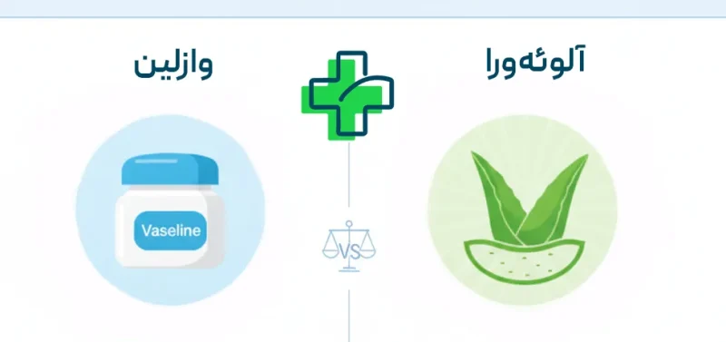 مقایسه وازلین و آلوئه‌ورا در کاهش التهاب بواسیر