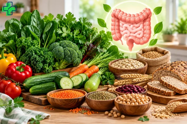 چه بخوریم تا بواسیر از بین برود؟ درمان غذایی هموروئید با فیبر و مایعات برای درمان بواسیر چه سبزیجاتی بخوریم؟