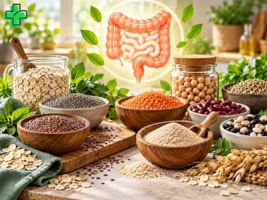 چه بخوریم تا بواسیر از بین برود؟ درمان غذایی هموروئید با فیبر و مایعات برای درمان بواسیر چه غلات و حبوباتی بخوریم؟